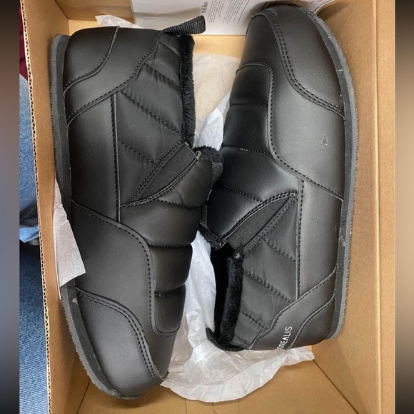 NEW Borealis Warm Duvet Mules Slippers - Picture 2 of 4